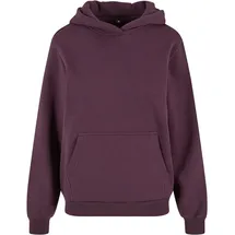 Build Your Brand Fluffy Hoody Hoodie Lila S