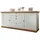 furn.design Hemsby Sideboard 210 x 91 x 52 cm weiß