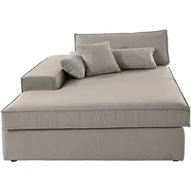 OTTO home Ottomane 130 x 75 x 0 cm Beige