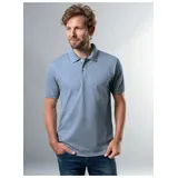 Trigema Poloshirt » Poloshirt DELUXE Piqué«, (1 tlg.), Gr. L, pearl-blue, , 32515703-L