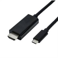 Roline USB Typ C - HDMI Adapterkabel, ST/ST, 5