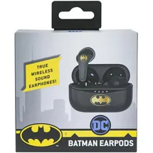 OTL Technologies Bluetooth V5.0 Kinder-Kopfhörer Batman mit Ladebox, Schwarz, one Size
