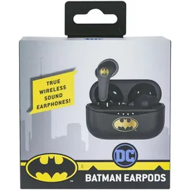 OTL Technologies Bluetooth V5.0 Kinder-Kopfhörer Batman mit Ladebox, Schwarz, one Size