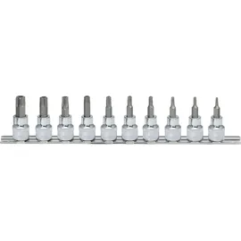 KS Tools 3/8" CHROMEplus Bit-Stecknuss-Satz Torx 10-tlg.