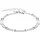 Liebeskind Berlin Doppelreihiges Armband mit Logoanhänger Edelstahl silber LJ-0585-B-20 Größe 20