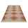 Green Looop Wollteppich GREEN LOOOP "Belle", beige (beige, hell), B:300cm H:5mm L:400cm, Wolle, Teppiche, Fransen, Kelim, handgewebt, Natur, Wohnzimmer, Schlafzimmer, Raute