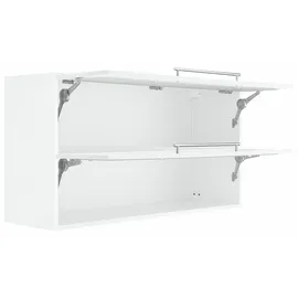 kochstation Hängeschrank KS-Samos 110 x 34 x 57 cm Weiß