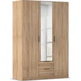 Rauch Drehtürenschrank Lagoa 136 x 197 x 54 cm Eiche Sonoma