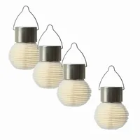 MARELIDA Solar Mini Lampion D: 7cm Party Balkon Terrasse