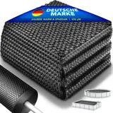 tillvex Premium Pool Solarabdeckplane 400 μm Rechteckig 450x220 cm Solarfolie Wärmeplane zuschneidbar Solarplane Solarabdeckung Poolheizung Poolsolarplane