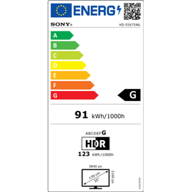 Sony BRAVIA KD-55X75WL 55" LED 4K UHD HDR