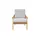 Soho Relaxsessel SOHO Flachgewebe 68 x 78 x 81 cm Silber
