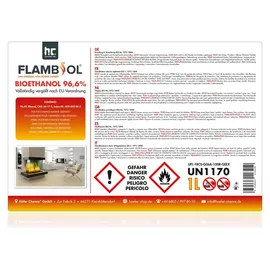 Höfer Chemie Bioethanol 96,6% Premium 1 l 15 St.