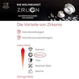 Peugeot Paris Salzmühle 12 cm uSelect Z Rot, Holz