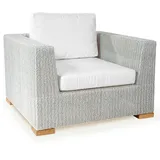 Garland Polyrattan Premium Gartensessel inkl. Auflage Grau