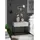 Möbel Boss Nachtschrank MARLE 60 x 52 x 38,5 cm Schwarz/Weiß