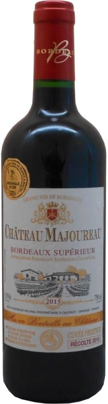 Château Majoureau Bordeaux supérieur AOC (2021), Château Majoureau