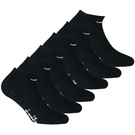Diadora Sneakersocken 6er Pack Schwarz 39-42
