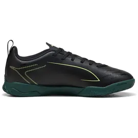 Puma Ultra 6 Play IT Hallenschuhe Kinder puma black/fizzy light/green terrain 34