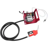 Dieselpumpe 230V Kraftstoffpumpe Absaugpumpe, 200W Heizölpumpe 50L/Min Selbstansaugend Automatik-Zapfpistole, Professionelle Dieselpumpe mit Automatik Pistole, 4m Schlauch