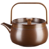 Asa Selection ASA Teekanne mit Holzgriff S - brown - 600 ml, 17.4x15.6x14.2 cm, Kaffee + Tee, Kannen, Teekannen