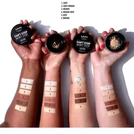 NYX Professional Makeup Can't Stop Won't Stop Setting Powder medium
