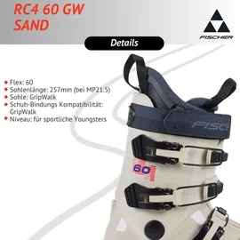 Fischer RC4 60 JR GW black/black schwarz,