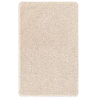 VidaXL Badematte Rechteckig Creme 60x90 cm Polypropylen Rutschfest