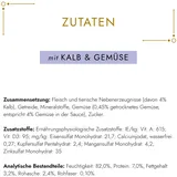 Katzenfutter Gourmet Gold Zarte Häppchen Kalb Gemüse 12x85g Dose Futter
