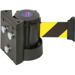 Moravia Wandgurt MORION magnetisch gelb/schwarz schraffiert Gurtlänge 3000 mm