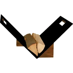 Lienbacher Holzkorb schwarz beschichtet 21.02.940.2
