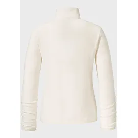 Schöffel Fleece Jk Style Ash WMS, leichte Fleecejacke aus wärmendem Tecnopile, schnelltrocknende Outdoorjacke mit 2-Wege-Stretch, whisper white, 44