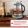 Solis Tee- & Wasserkocher, 1,2 L Volumen, Programmierbare Tee Tasten, 360° Basis