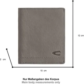 CAMEL ACTIVE Nimbus Herren Geldbörse RFID grau charcoal