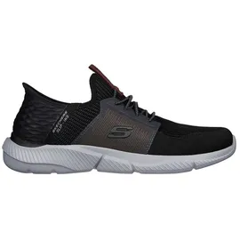 SKECHERS Herren Slipper Schwarz 45