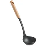 Metaltex Arizona Schöpflöffel hitzebeständig, mit Buchenholzgriff