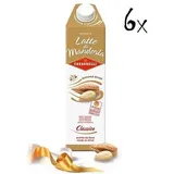 6x Condorelli Latte di mandorla 1 Lt Mandelmilch Natur ungesüßt glutenfrei