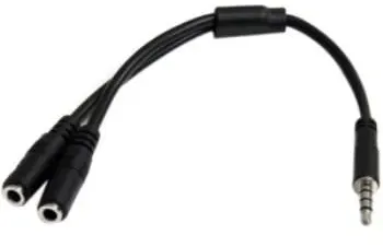 Startech Kabel Adapter Splitter Adapter Aur 1M 2H