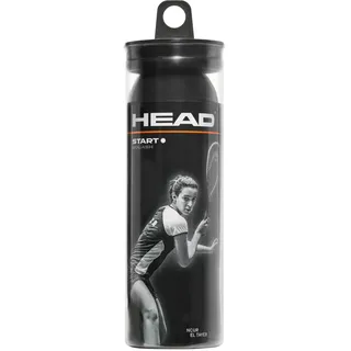 HEAD 287356 Start Squash 3B, schwarz, Einheitsgröße