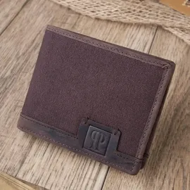 PAOLO PERUZZI Geldbörse dunkelbraun