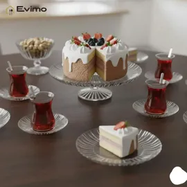 Pasabahce Aurora 20-teiliges Servierset, ideal für Tee- & Kaffeerunden