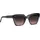 Marc O'Polo Sonnenbrille MARC O'POLO "Modell 506240", Damen, schwarz (blau, transparent), durchscheinend, leicht glänzend, Sonnenbrillen Sonnenbrille, Form Butterfly, Logoschriftzug auf Bügel, Kunststofffassung