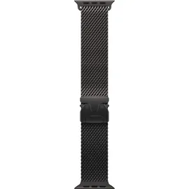 Apple Watch Ultra Milanaise Armband 49 mm Titan Schwarz M MXKG3ZM/A