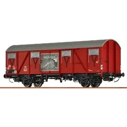 BRAWA 47279 H0 Gedeckter Güterwagen Glmhs 50 Löhmann, DB, Ep. III