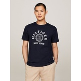 Tommy Hilfiger T-Shirt mit Label-Print Modell 'HILFIGER COIN TEE«, Gr. XXXL,