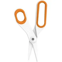 Slice 10545 Universalschere Linkshänder, Rechtshänder 198mm Orange, Weiß