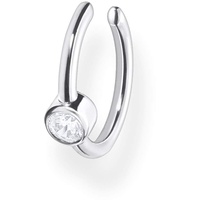 Thomas Sabo Ohrklemme weißer Stein silber 925 Sterling Silber EC0018-051-14