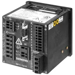 Siemens 7KG85000AA002AA0 SICAM P850 Multifunktionsmessgerät, Basismessungen, Hutschienengehäuse, ohne Display, ohne serielle Schnittstelle und
