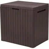 Keter Gartenbox 113 L Balkon Gartenkiste UV-beständig Möbel Auflagenbox braun