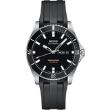 Mido Ocean Star Captain V Herren-Armbanduhr 42.5mm Armband Kautschuk Schwarz Automatik M026.430.17.051.00